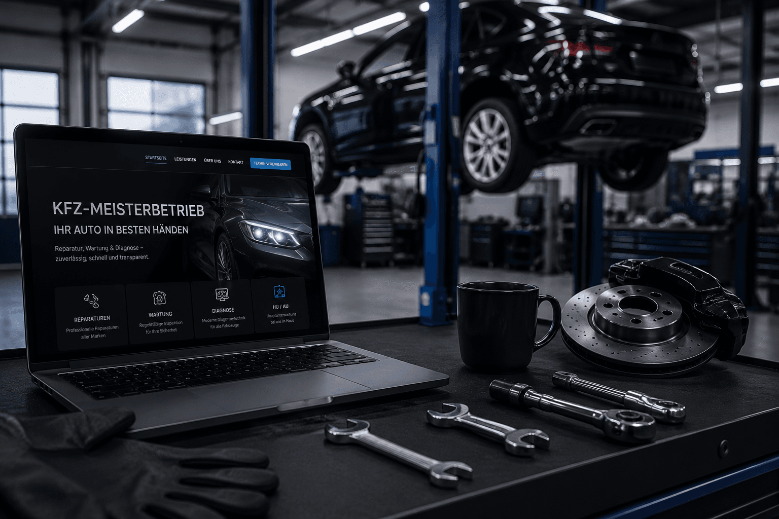 KFZ Meisterbetrieb Website